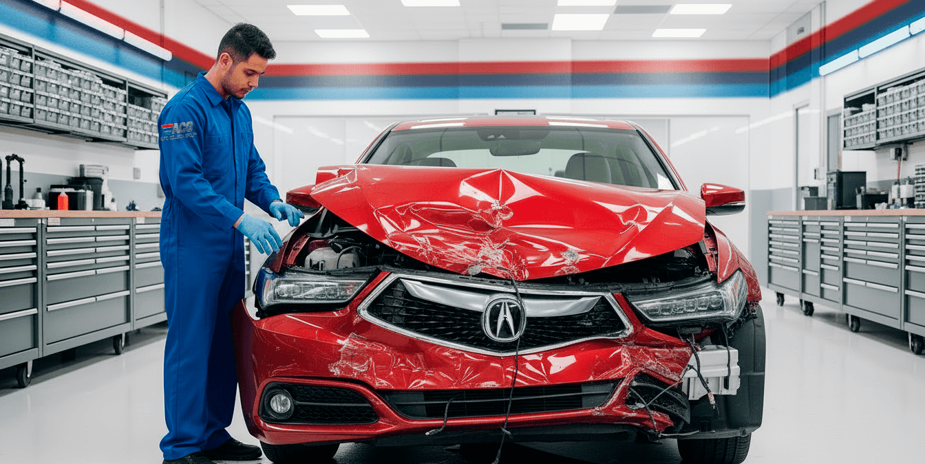ACURA certified collision repair