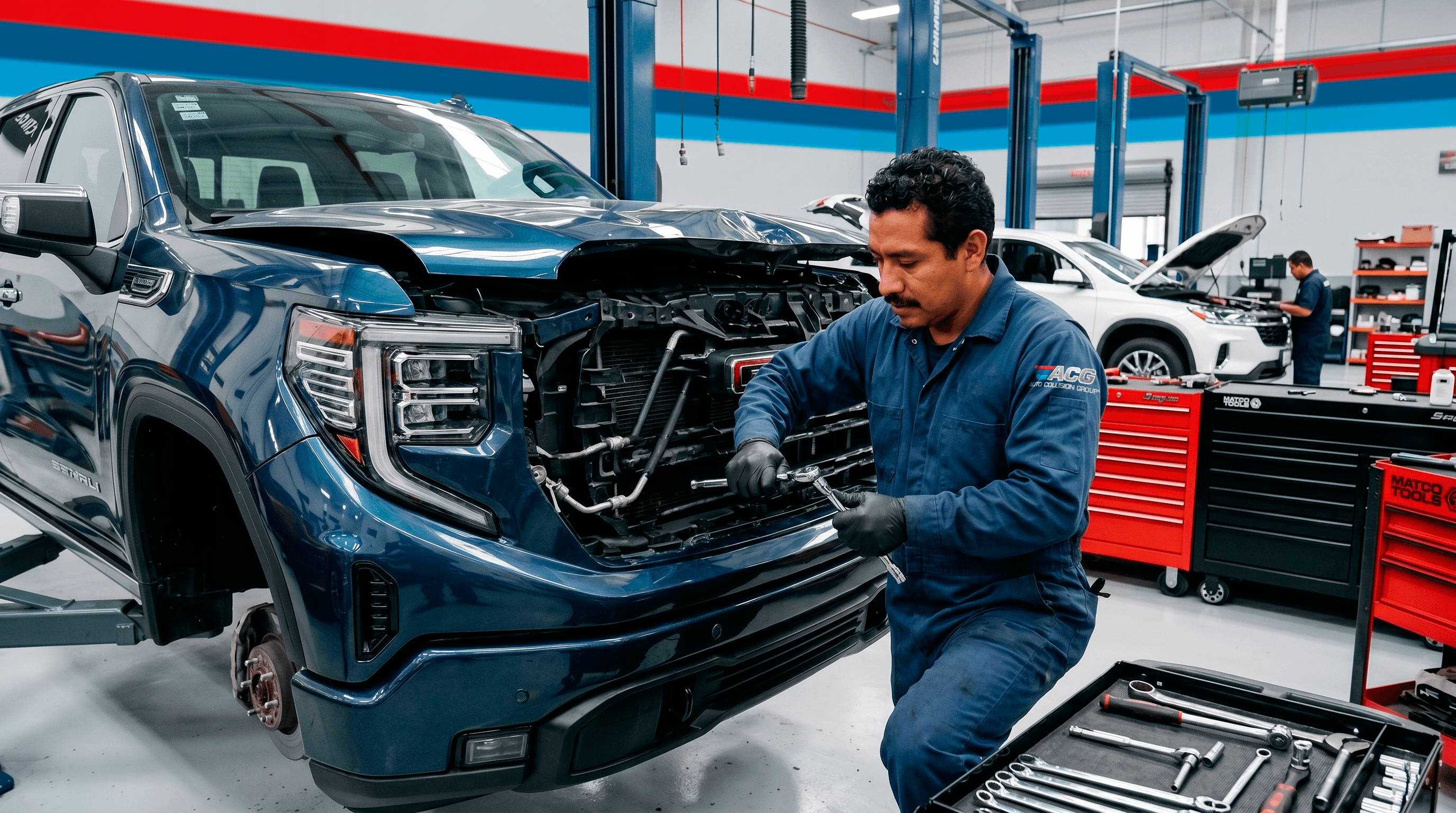 GMC certified collision repair