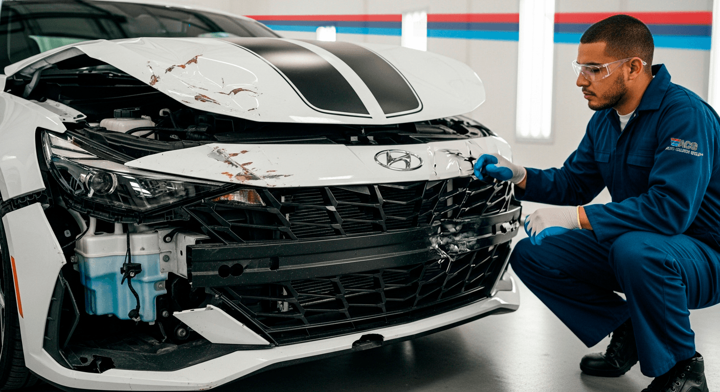 HYUNDAI certified collision repair