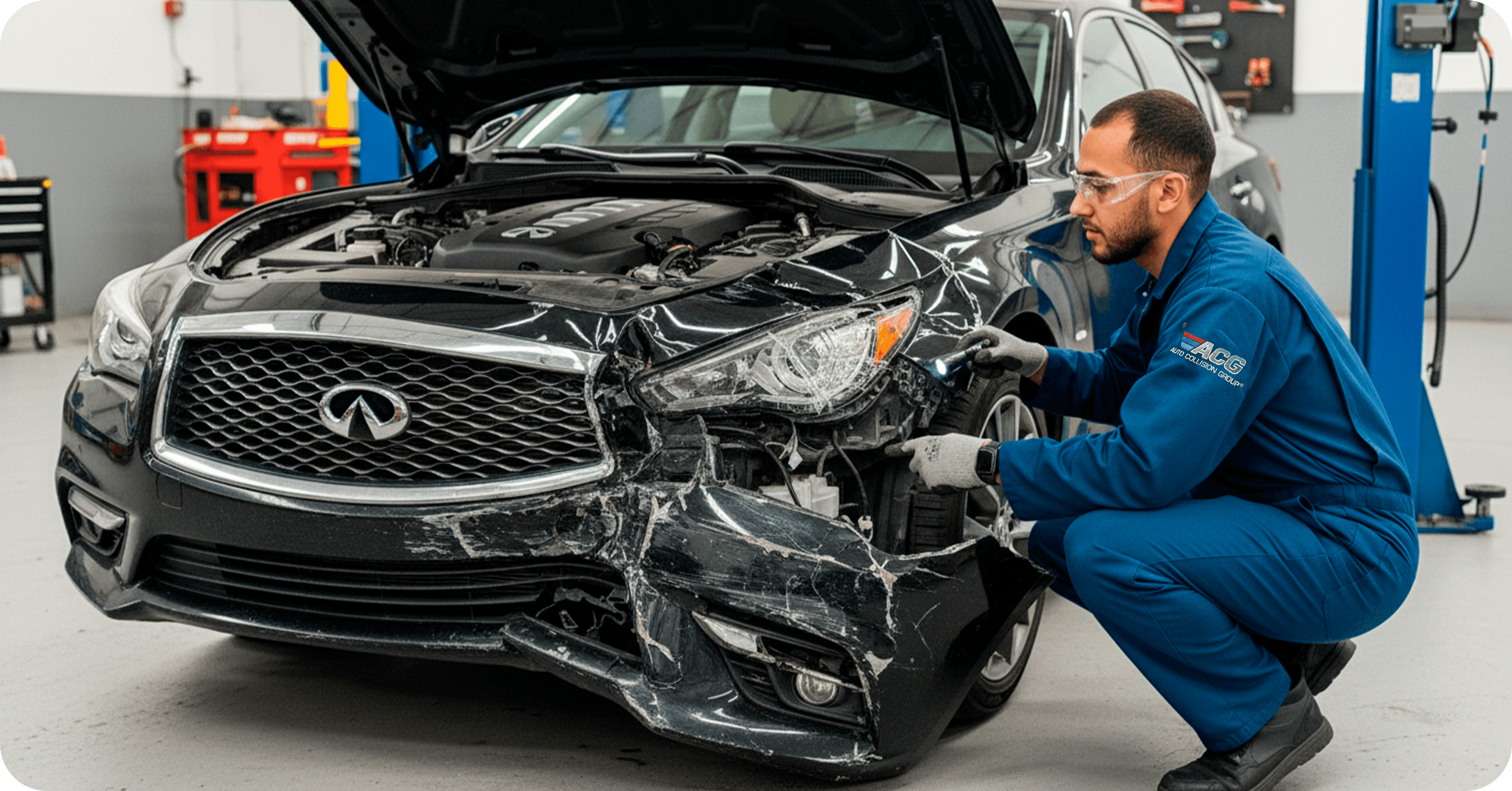 INFINITI certified collision repair