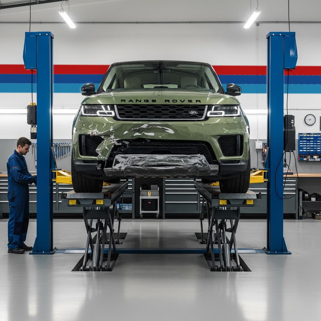 LAND ROVER certified collision repair