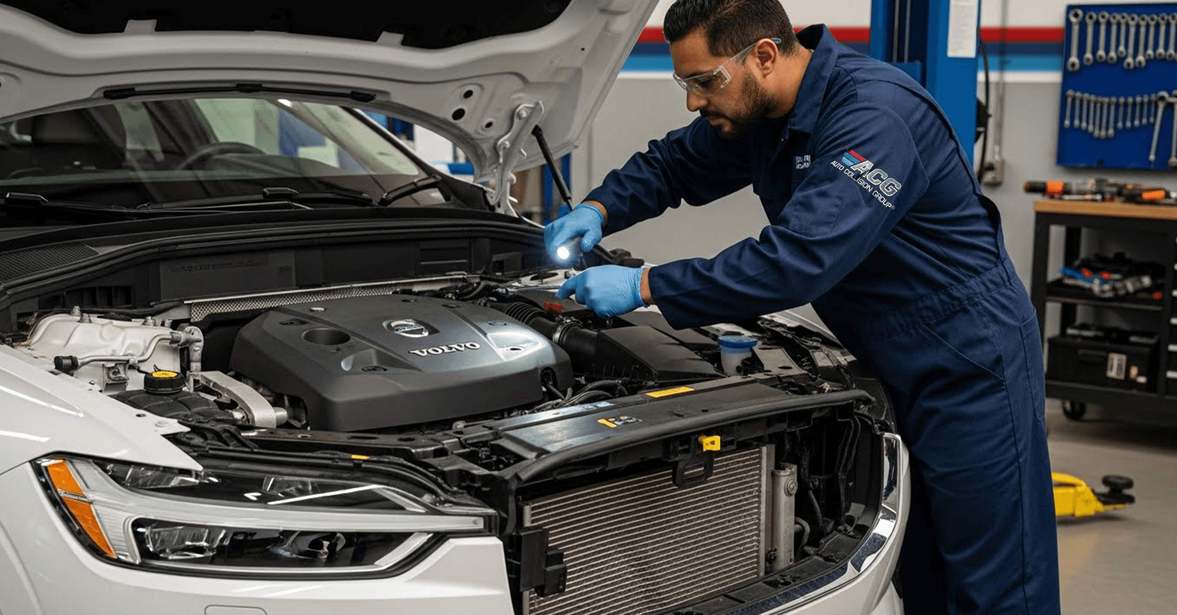 VOLVO certified collision repair