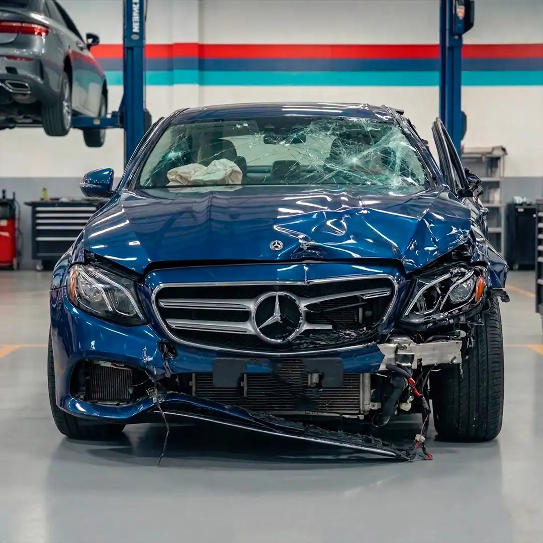 Mercedes before