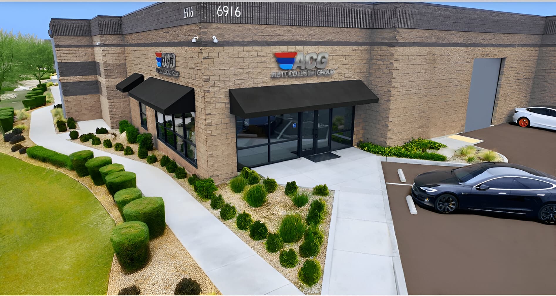 Auto Collision Group Bakersfield certified auto body shop exterior view