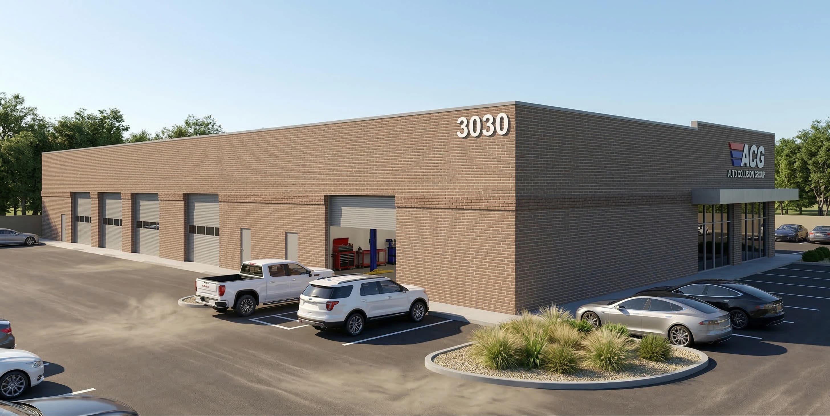 Auto Collision Group Fresno certified auto body shop exterior
