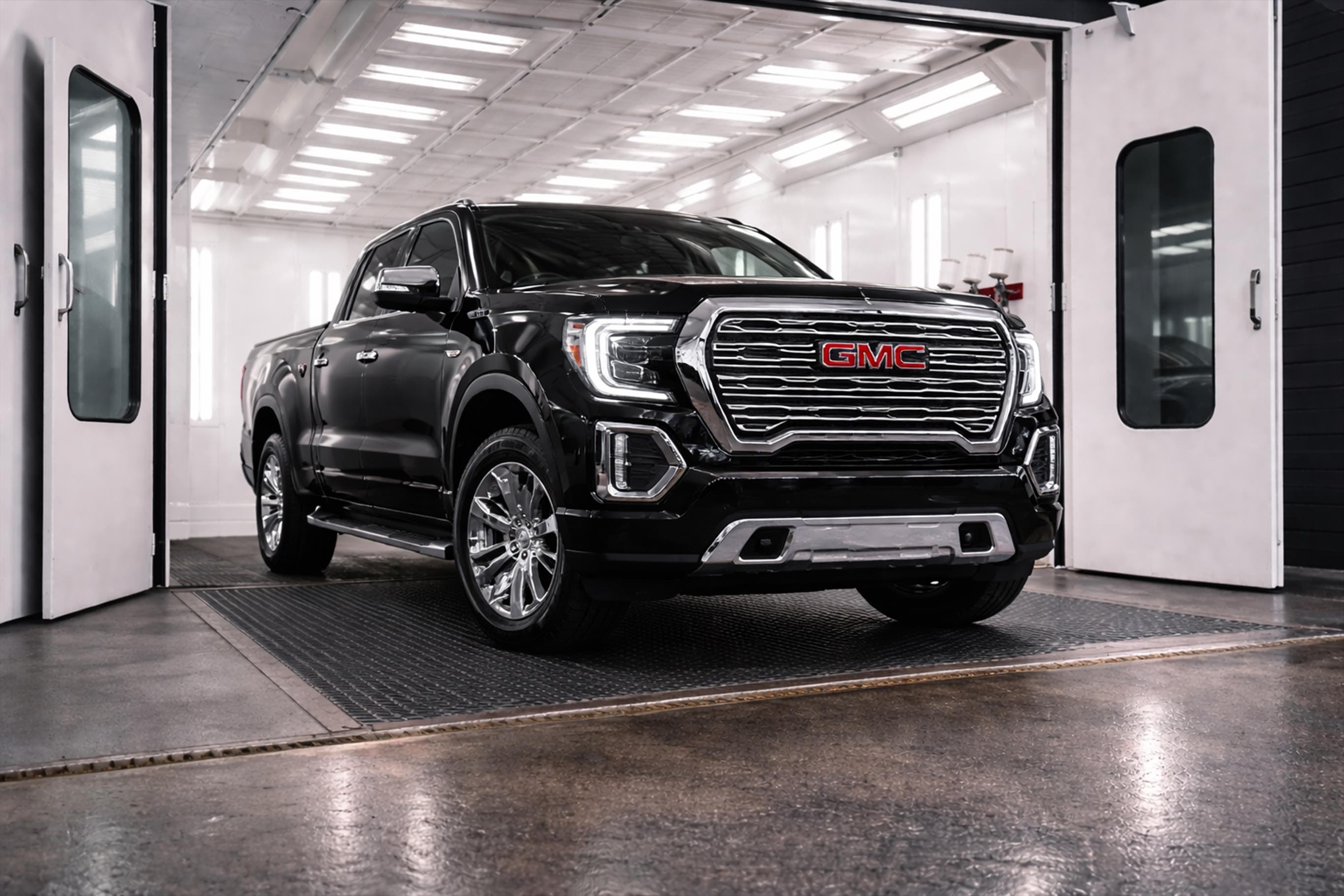 Professional automotive paint refinishing at Auto Collision Group Los Angeles