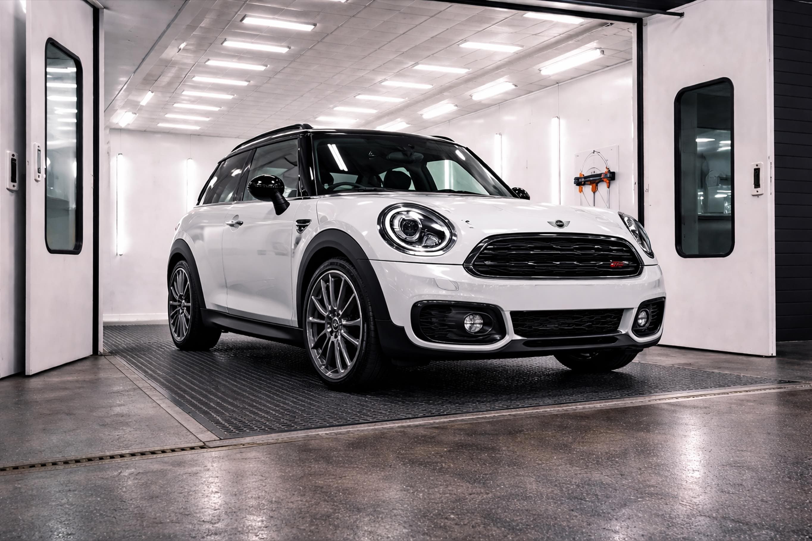 Professional automotive paint refinishing and detailing process at Auto Collision Group Victorville