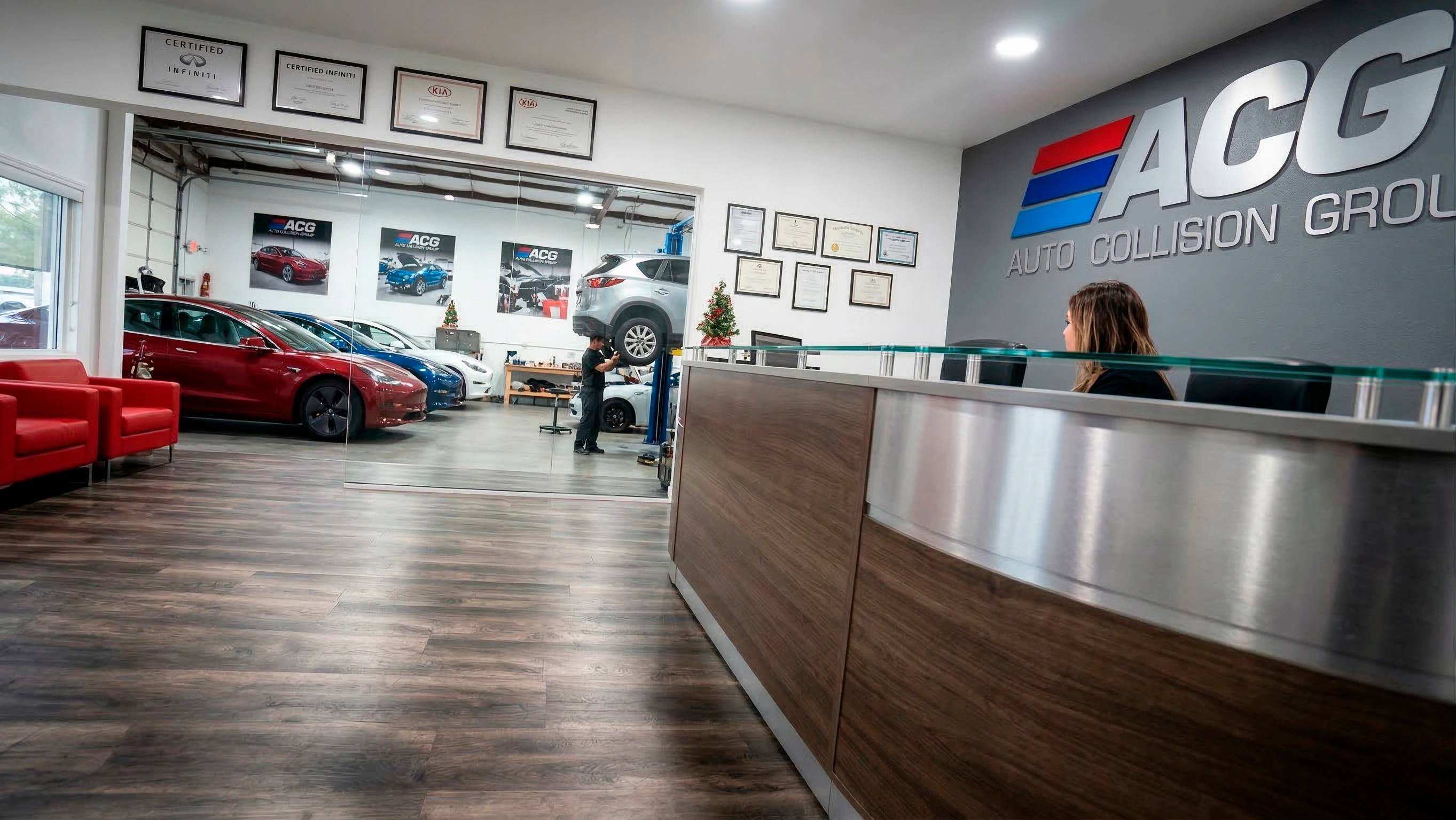 Auto Collision Group Santa Ana auto body shop exterior