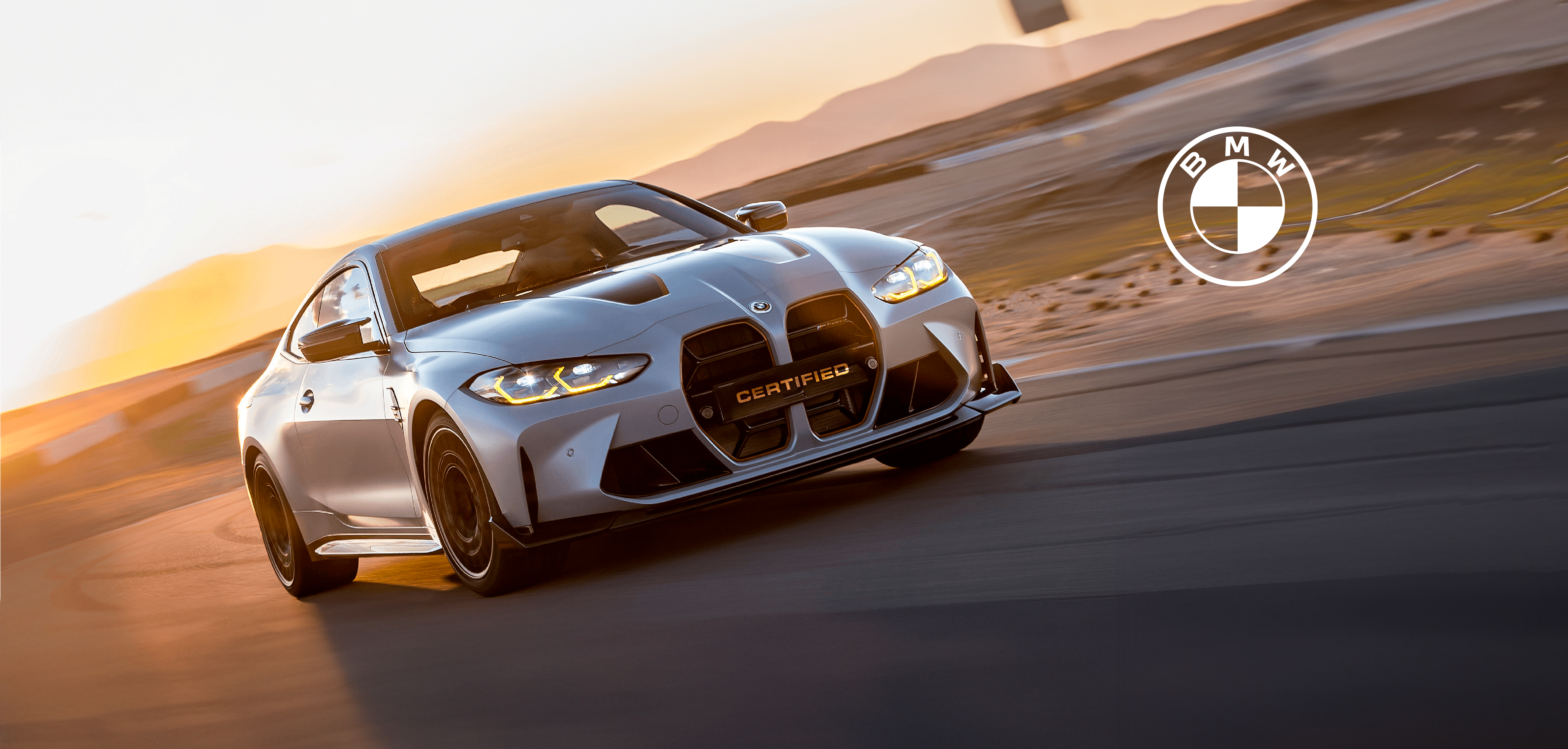 BMW certified preowned vehicle driving