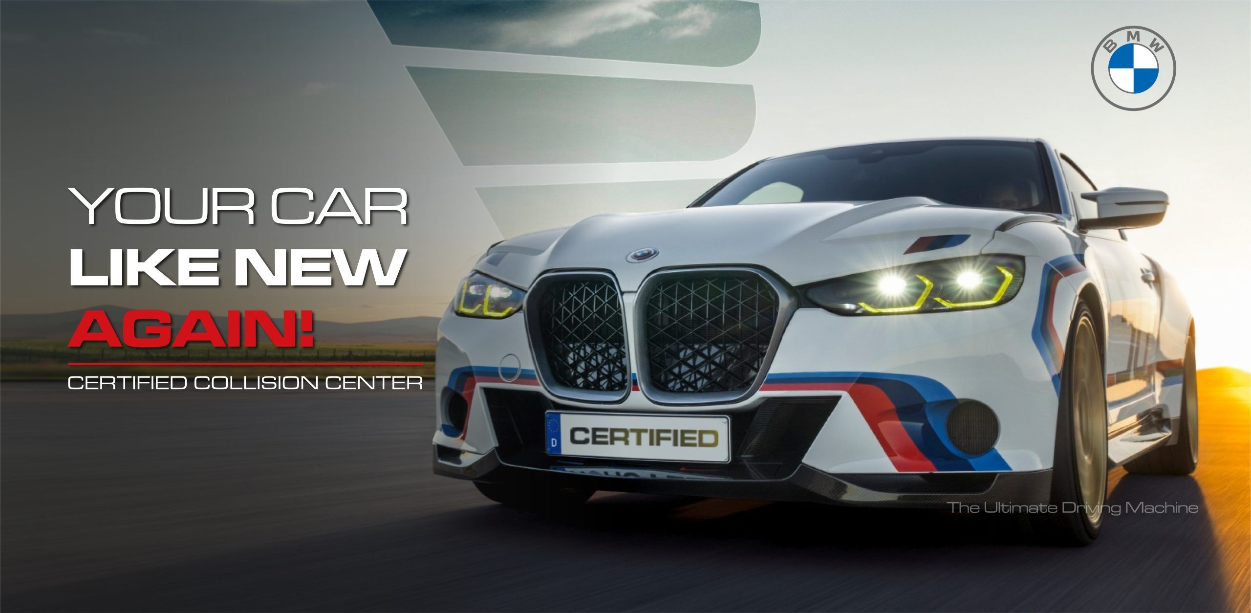 BMW certified collision repair service