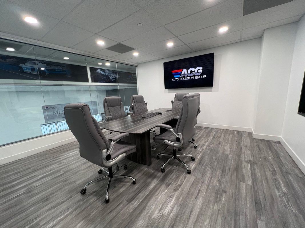 Conference room with modern design
