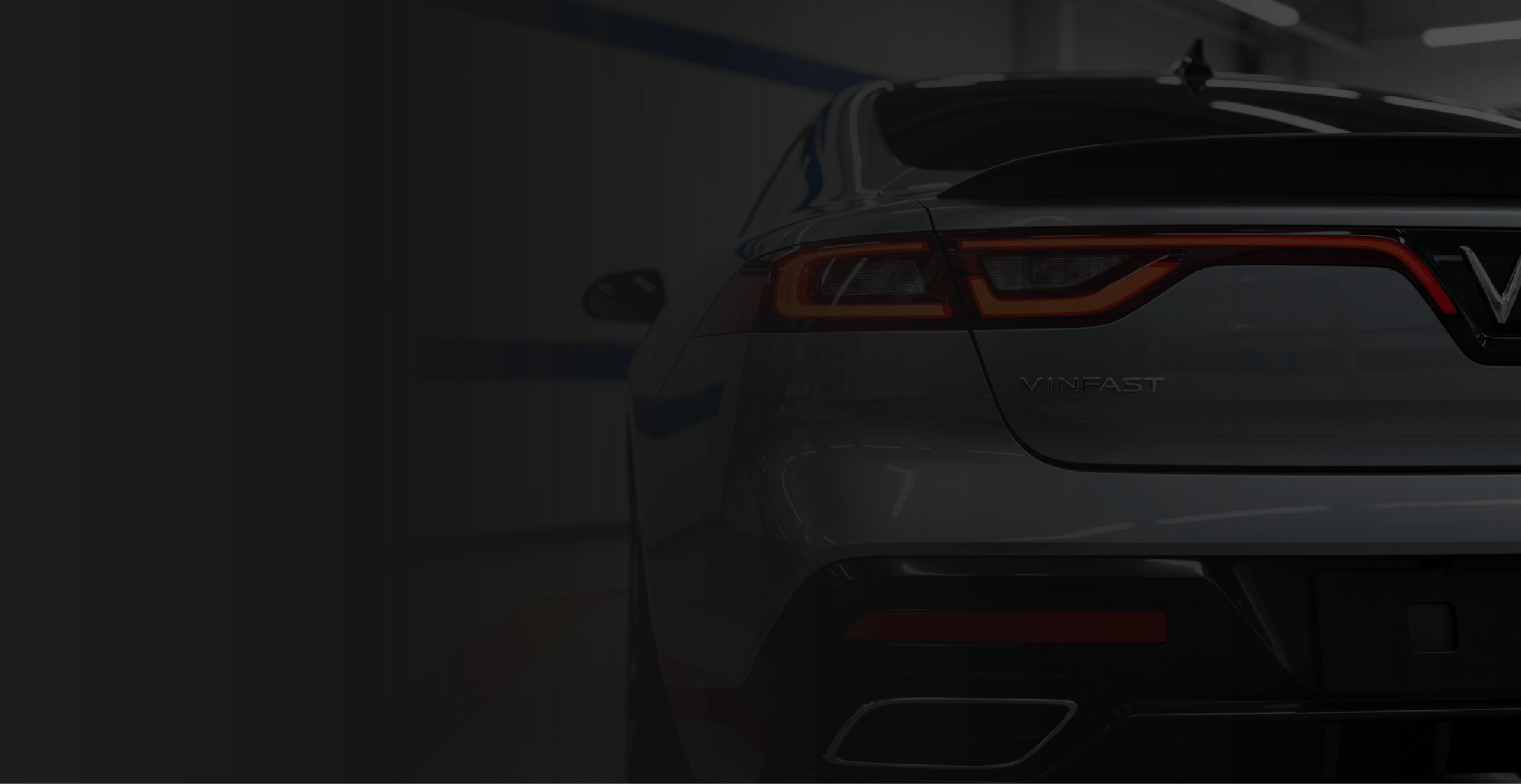 Luxury car rear view design