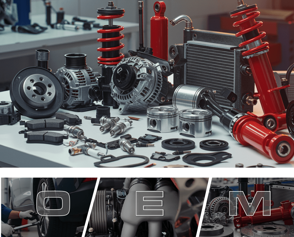 OEM automotive parts and equipment