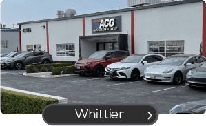 Car dealership exterior Whittier location