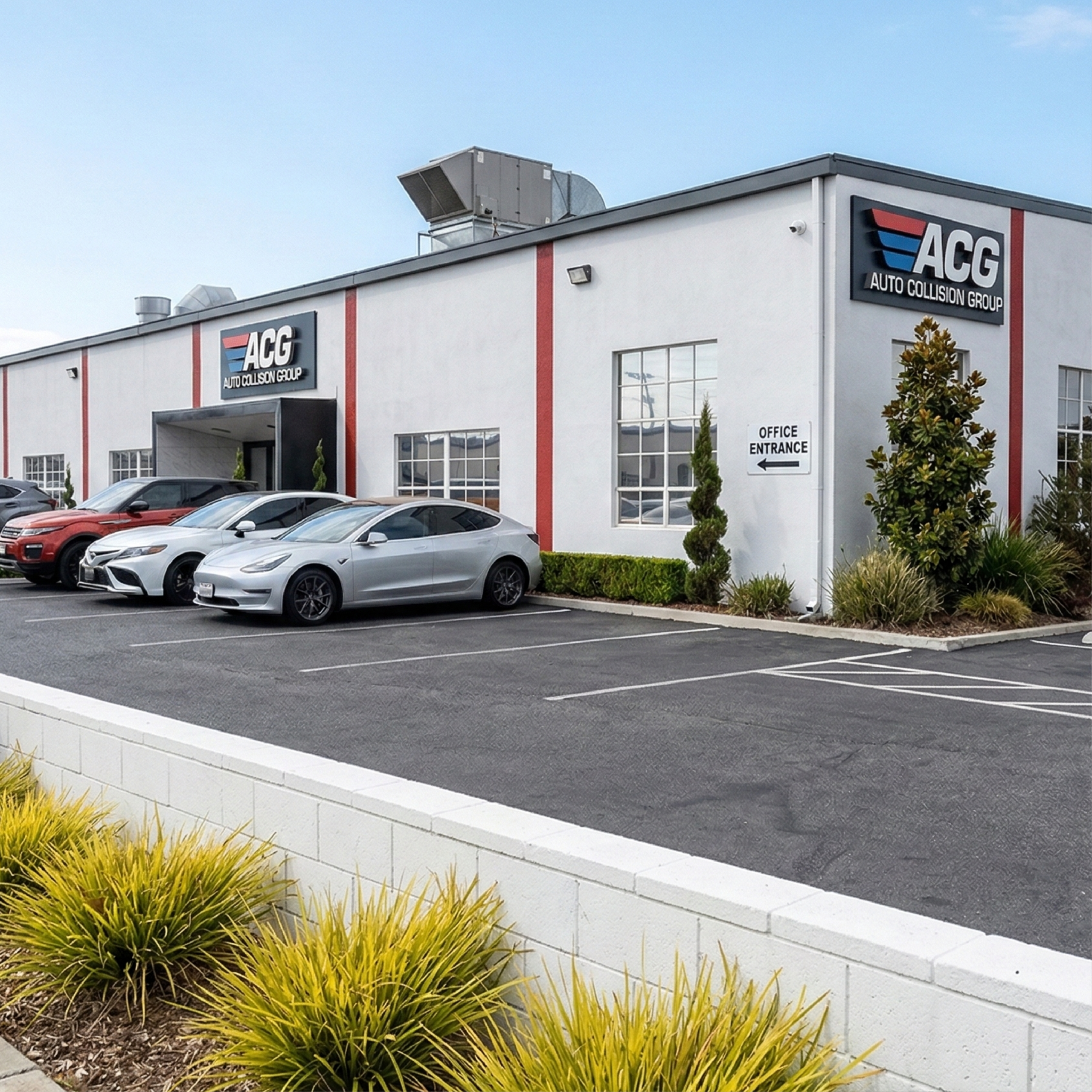 Auto Collision Group Tesla certified collision center